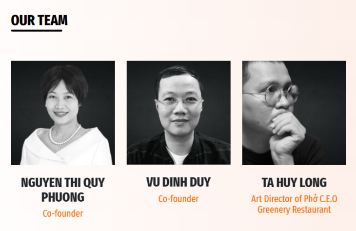 Một đội ngũ với những cá nhân đầy nhiệt huyết